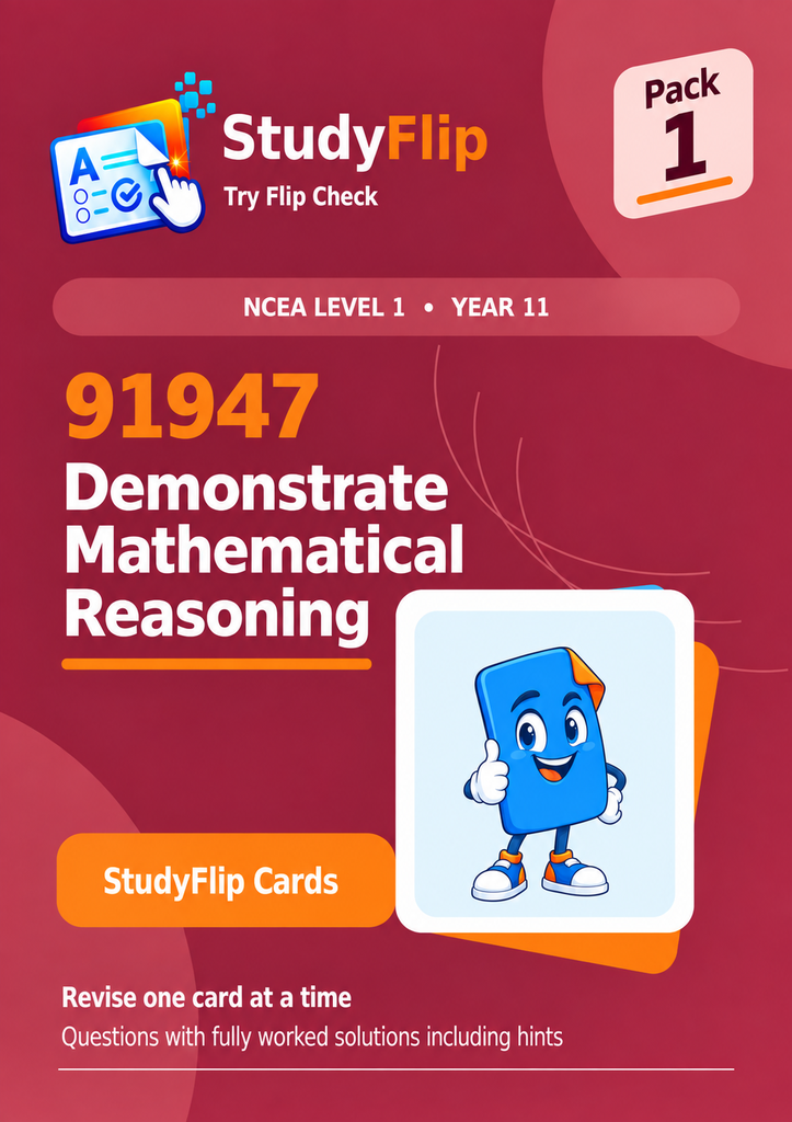 91947 Demonstrate Mathematical Reasoning