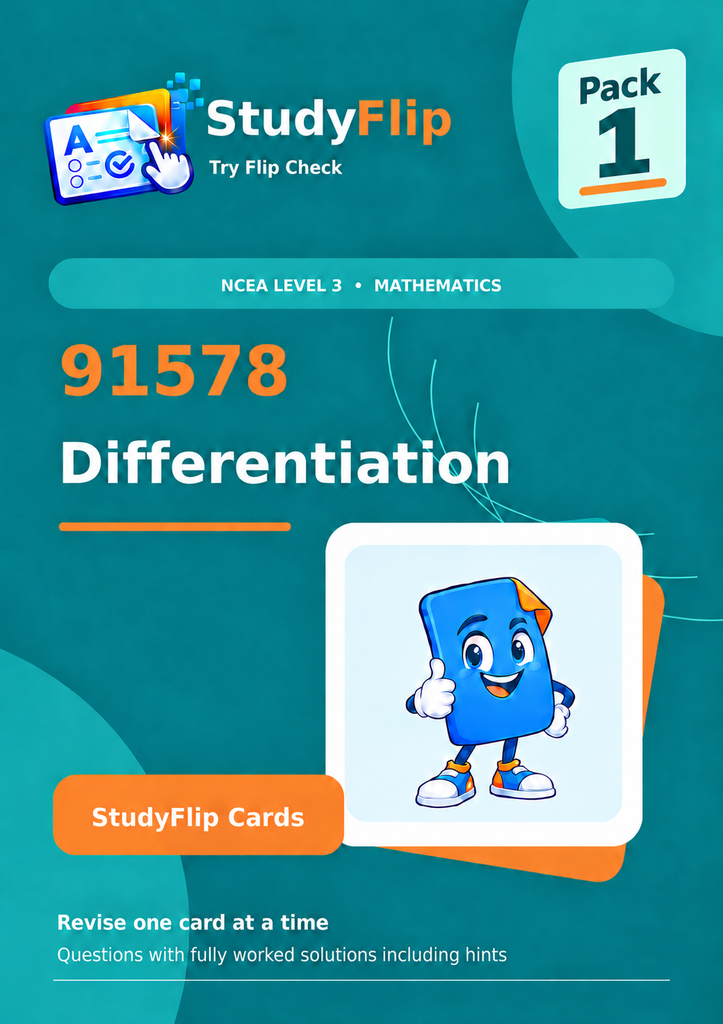 91578 Differentiation - NCEA 3