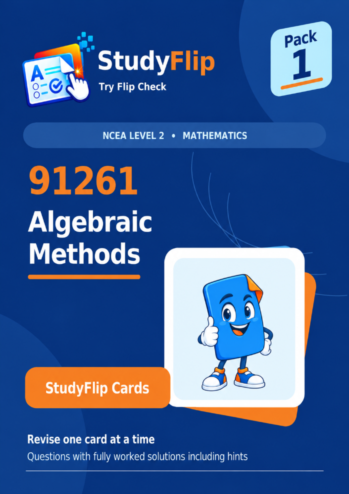 StudyFlip_91261_Algebraic_Methods_A5_Cover(1).webp