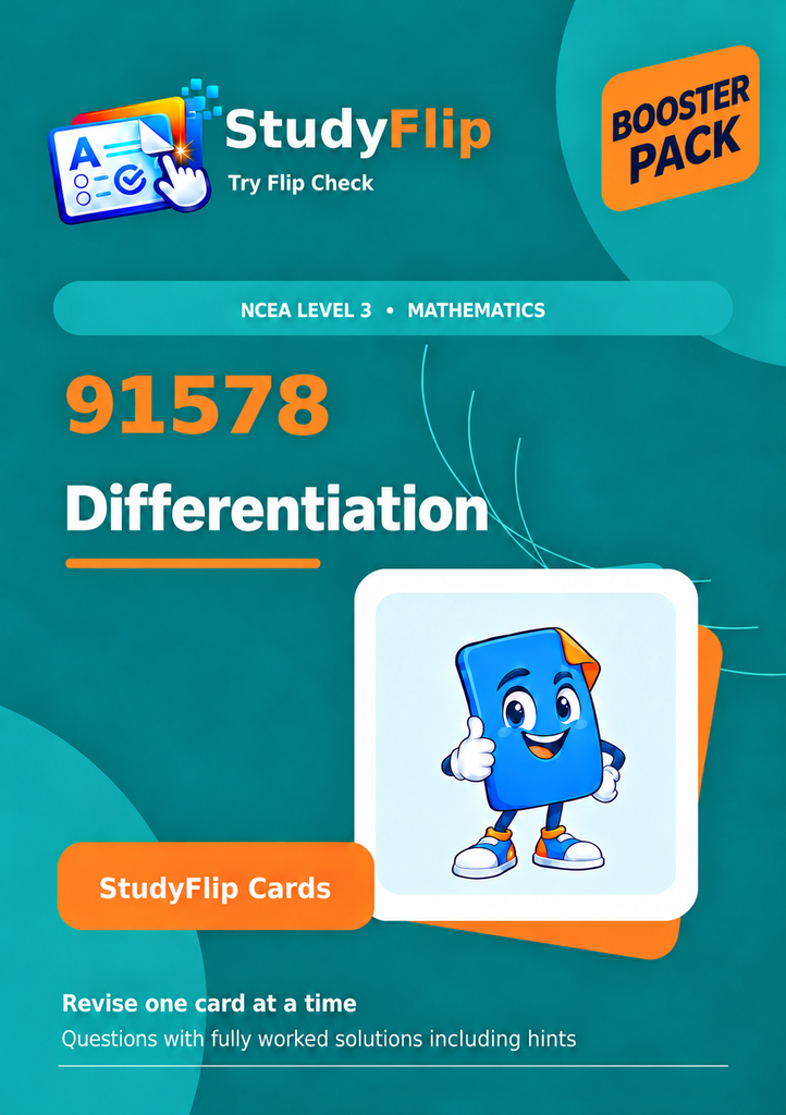 91578 Differentiation - NCEA 3 Booster