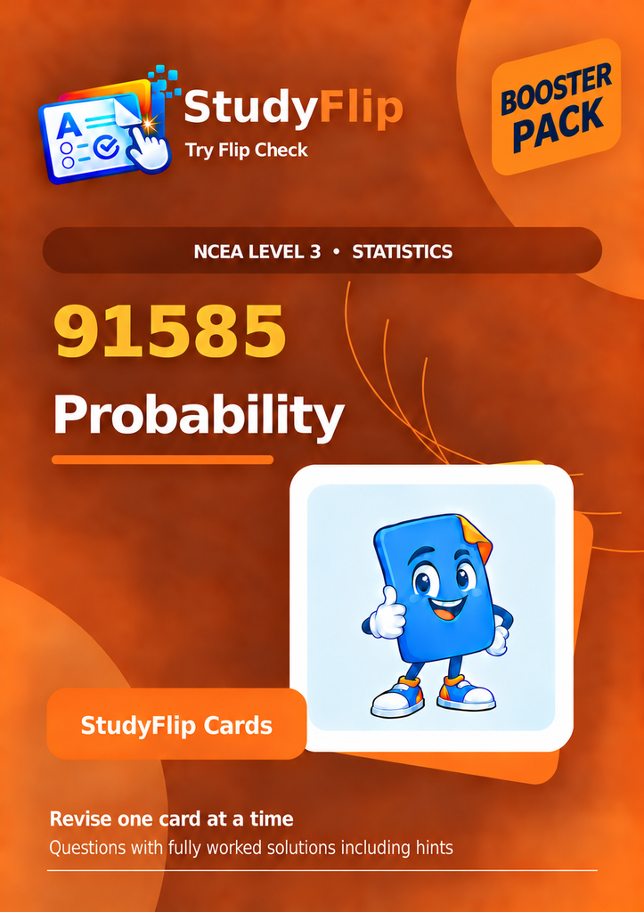 91585 Probability - NCEA 3 Booster