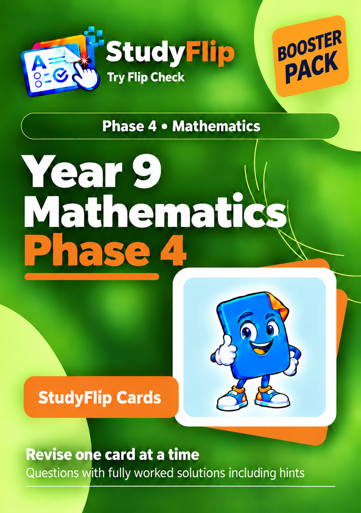 Year 9 Mathematics - Phase 4 Booster