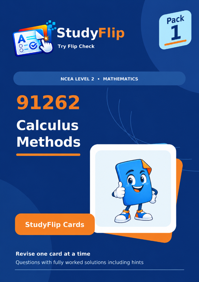 91262 Calculus Methods - NCEA 2
